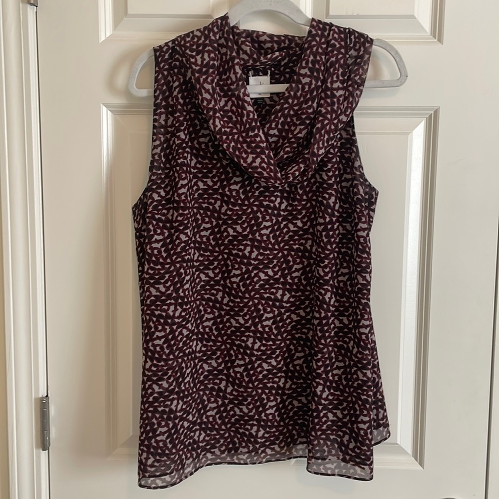 Cabi Venus cowl neck blouse XL